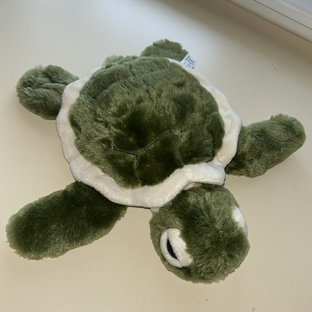 Turtle Plush 14” Green Stuffed Animal Toy Jellycat - Picture 2 of 3